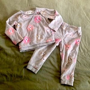 3 for $20: 2-piece sweatshirt & sweatpant set for toddler girl
